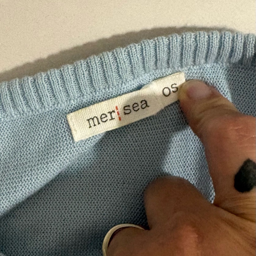 Mersea Catalina Crewneck Lightweight Sweater - Picture 3 of 7